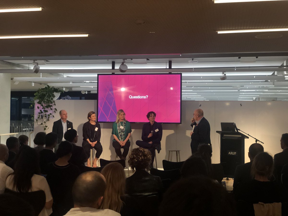 ineniRealtime's tweet photo. Brilliant expert panel discussions at the Open Cities Open Data book launch tonight, hosted by @ArupGroup Sydney. @PalgraveGeoEnvi @ArupAustralasia @CPettit47 @_sarahbarns @ineniRealtime #opendata 🙏 @SGHawken https://t.co/V2NlZ0qFJZ