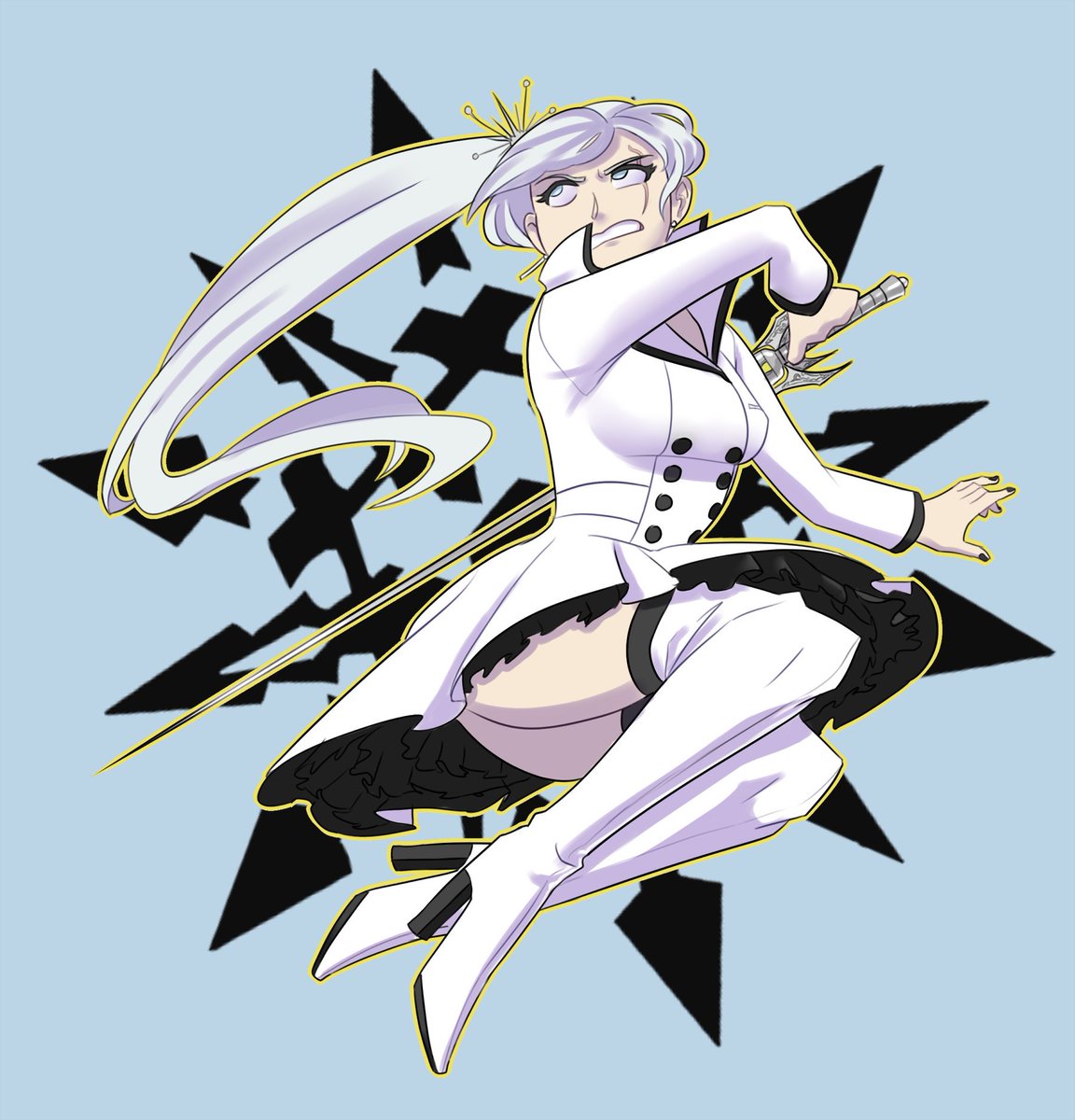 ReimuPK's tweet photo. More backposting: here's some #RWBY fanart/commissions https://t.co/QAFC6wBgW1