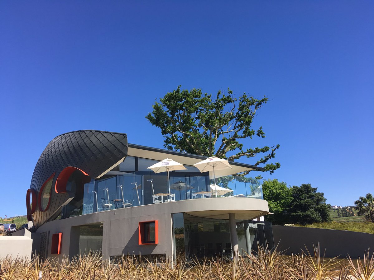 winecoza's tweet photo. Serious revamp is stunning at Louisvale in Devonvalley #louisvale @StellWineRoute #architecture https://t.co/cudYWO8C0q