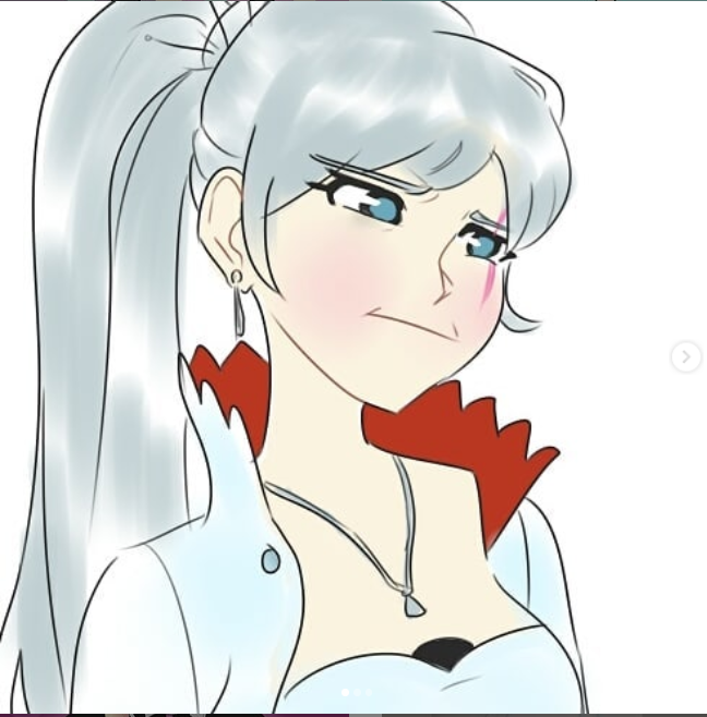 ReimuPK's tweet photo. I had to steal my own art off Instagram for this. I lost the files on my pc. #RWBY https://t.co/gn4FFFU02c