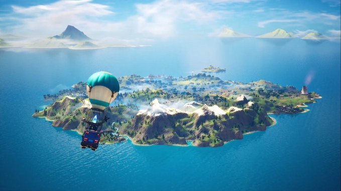 ShinaBR's tweet photo. New map seen from above!

Fortnite Chapter 2 Season 1
#Fortnite #FortniteChapter2 #FortniteSeason11 #Season11 #BattlePass11 https://t.co/ly94A9VMku