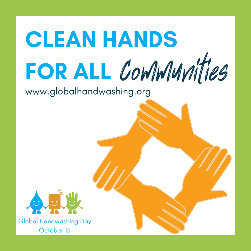 Today is #GlobalHandwashingDay !
#CleanHandsforAll means all communities have access to soap &amp; water to wash their hands. That is why Smixin is participating in various worldwide initiatives to improve hand hygiene convenience everywhere - for everyone. 

#GlobalHandwashingDay