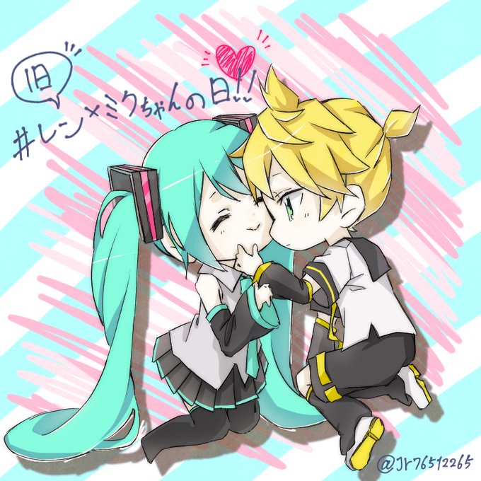 レンミクちゃんの日のtwitterイラスト検索結果 レンミクちゃんの日のtwitterイラスト検索結果