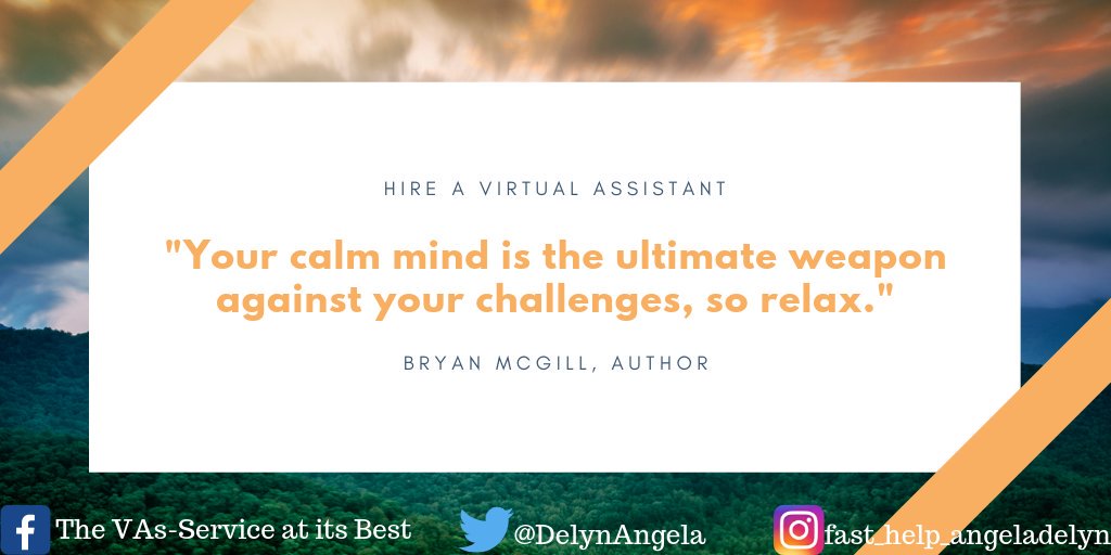 DelynAngela's tweet photo. Having someone to whom you can faithfully delegate tasks is the cost of your sanity and peace of mind. Isn’t that worth it? Multitasking is often far less effective and efficient than monotasking, and a Virtual Assistant can help you focus on the essential things. https://t.co/2fXc2GxqLx