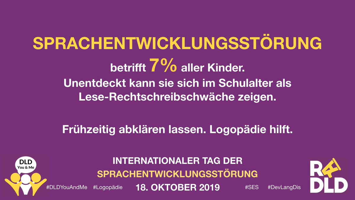 HSB_logo_ATW's tweet photo. “Ich hatte noch nie von #Sprachentwicklungsstörung #SES gehört und obwohl mir Webseiten gegeben wurden konnte ich mir nichts darunter vorstellen, z T weil ich es nicht wahrhaben wollte, aber auch aufgrund der widersprüchlichen Infos, die ich las” Eine Mutter https://t.co/pZ84IuSLAx