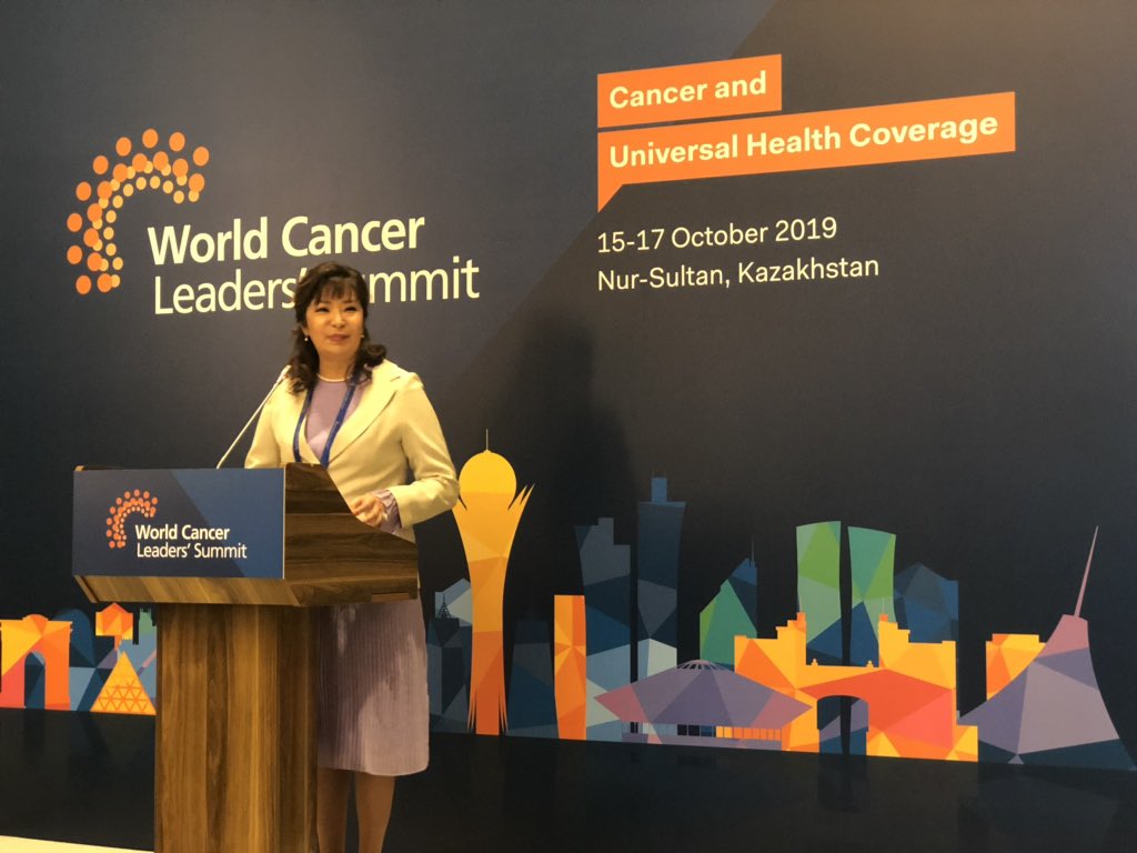 uicc's tweet photo. The World #Cancer Leaders’ Summit 2019 has just started! More than 300 key decision makers from around the world are meeting right now to discuss #CancerandUHC.
Follow the conversation: #2019WCLS  @IARCWHO @WHO @iaeaorg  
@TACorguk https://t.co/7p4BV1N9wE