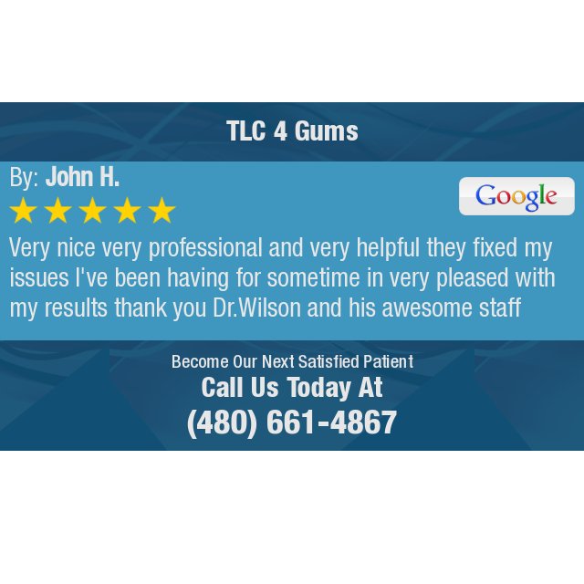 TLC4Gums1's tweet image. 5 Star: John H. "Very nice very professional and very helpful they fixed my issues I've been having for sometime..." bit.ly/29ccbnb