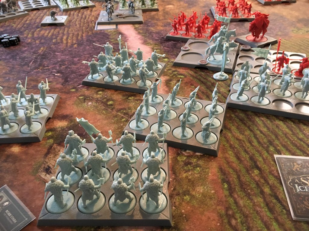 RemassogsRealm's tweet photo. #asongoficeandfire @cmongames #tabletopminiaturesgame . #freeforall #aclashofkings #miniatures @darkswordminiatures . #fantasy #wargame #thematic #tabletopgaming #tabletopwargames #agameofthrones #thefreefolk #houselannister #housestark #thenightswatch https://t.co/v5NbOWmMlK