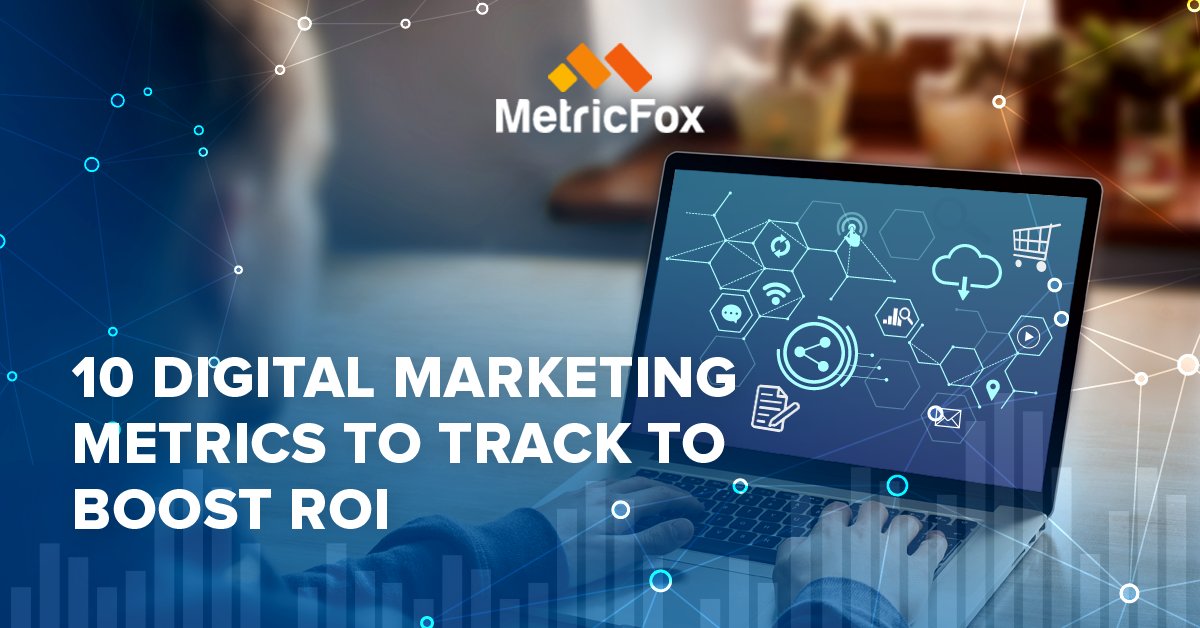 Tracking the right metrics allows a business to determine the return on investment (ROI) on its digital marketing efforts. Tracking these metrics will help you boost your marketing ROI: bit.ly/35yvNix