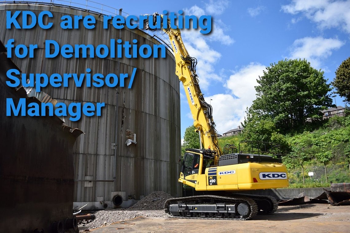 uk_demolition's tweet photo. KDC are recruiting for a Demolition Site Supervisor/Manager

Please follow the link below to view job description and to apply for the role

https://t.co/2VpyMx3c9o

#ukdemolitionjobs #demolition #asbestos #remediation #CCDO #sitesupervisor #sitemanager #NFDC https://t.co/vHQLRPb9TW