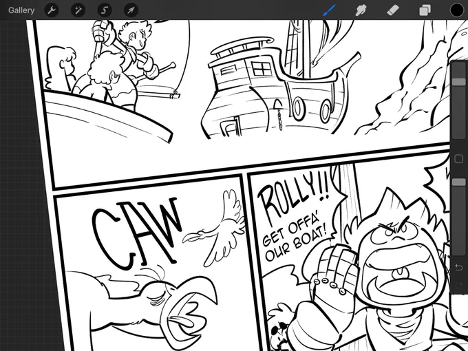 Yes. YES!! I got island hopper pages to open in procreate. This will make working on pages much easier for me 