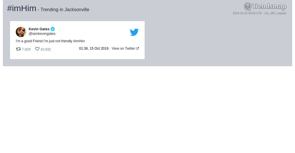 Trends Jacksonville tweet media