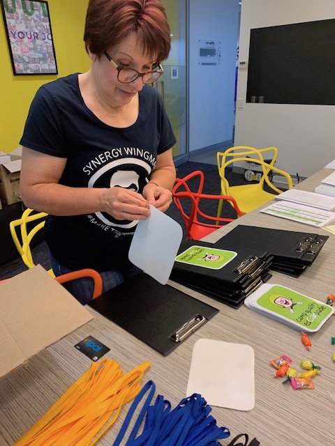 totalsynergy's tweet photo. #TeamTotalSynergy's David Marko is driving in @Camp_Quality's esCarpade next week to raise money for kids dealing with cancer. Our wingmen volunteered their time to help CQ prepare for the event — Check out David's #TeamBuzz page and do what you can: https://t.co/dDWP5qEH4f https://t.co/nhnrqvQY6w