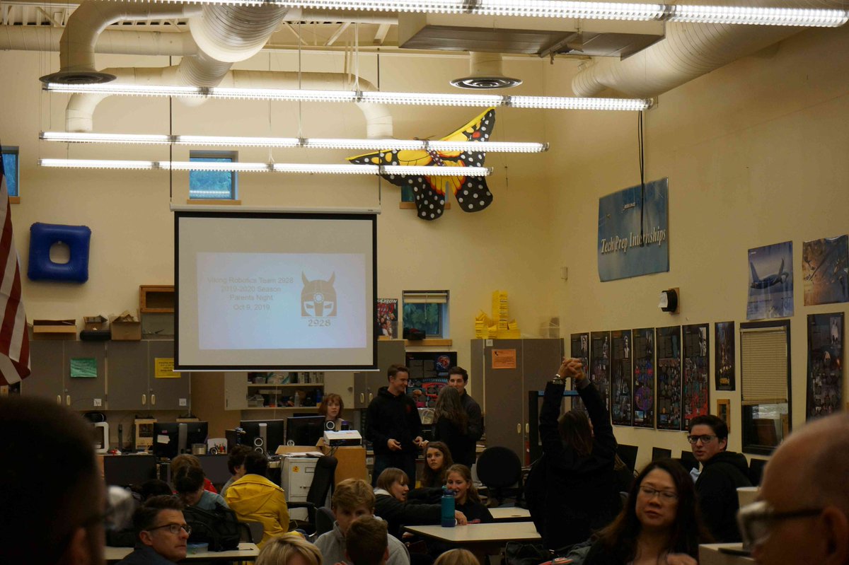 Thank you to all our lovely 2928 parents who came to our Parent's Night last Wednesday! So excited to see y'all in the 2020 season. #omgrobots