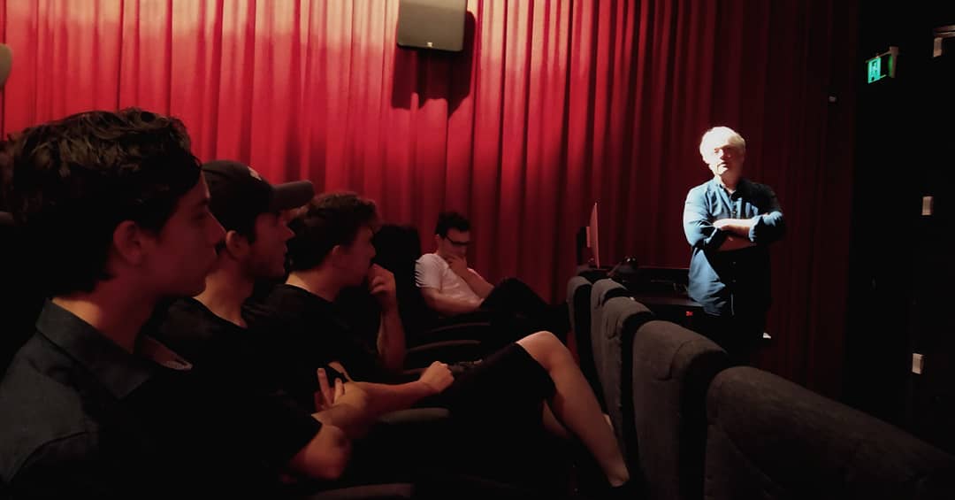 QldACS's tweet photo. Thank you to Ben Nott ACS for sharing your experiences and insights into the filming of Danger Close: The Battle of Long Tan. Thanks also to those who joined us at Griffith Film School for a terrific evening.
 #acsqld #lemac #dangerclose #cinematography https://t.co/fOgomrlDvP