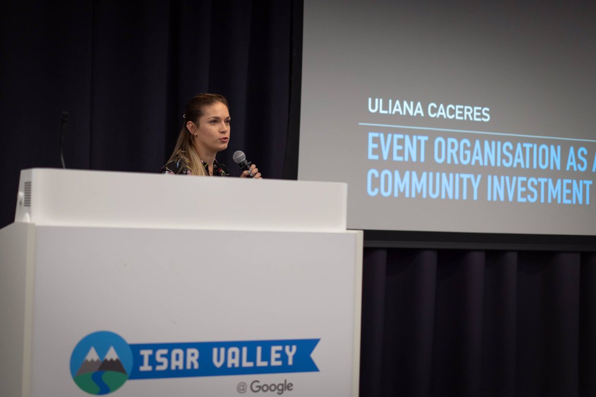 uliana_munich's tweet photo. talking about event organisation @GoogleDE Isar Valley was a step out of my comfort zone. But sharing risks, fuckups and quick fixes together with my crazy ideas I surprise people at my events was fun! Thanks for inviting meππ©π»βπ»π#frontconf #frontmuc #pyconde2016 https://t.co/jFo978auu2