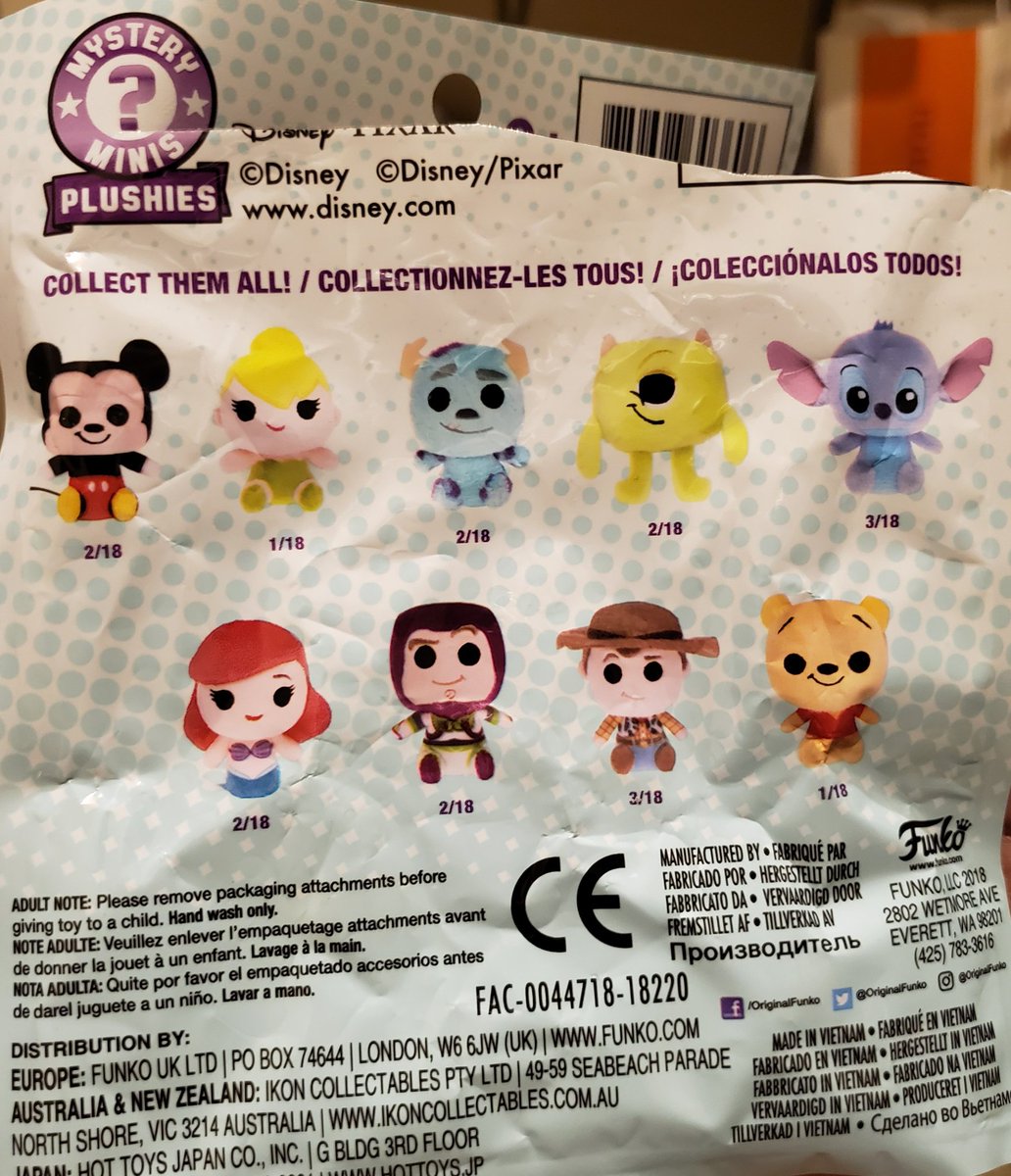 somefke's tweet image. I bought five of these at Walmart and by luck, they were all different. Now, if someone could guarantee me the other four that would be perf. Thanks.