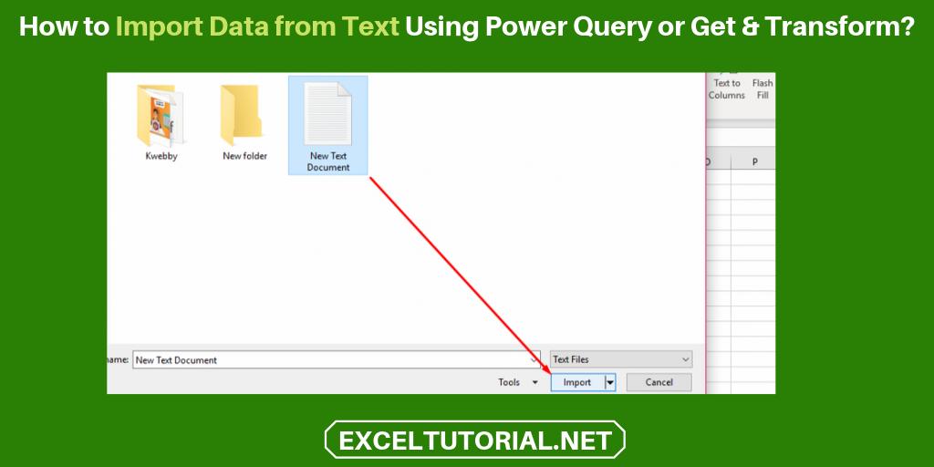Excelvidz's tweet image. How to Import Data from Text Using Power Query or Get & Transform?
#Excel #Exceltutorial #ExcelPowerquery
exceltutorial.net/import-data-te…