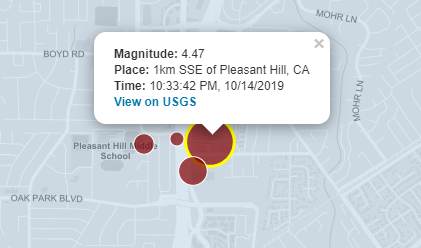 Nbc Bay Area On Twitter Breaking A 4 5 Magnitude Earthquake Shakes Just North Of Walnut Creek According To The Usgs Https T Co Qwhscqqaqw Https T Co Aing4t9ccc