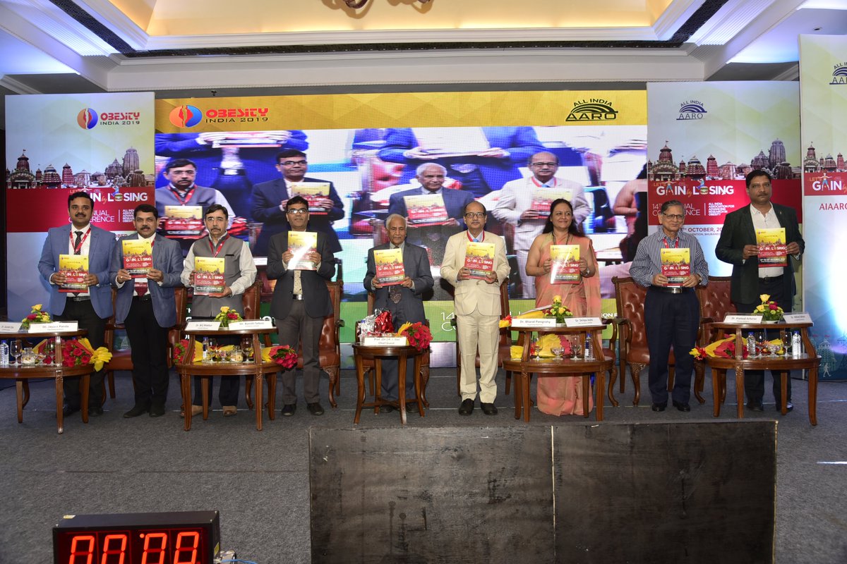 aiaarocon's tweet photo. 14th Annual Conference of All India Association for Advancing Research in Obesity – Obesity India 2019; organized from 11th  to 13th  October, 2019 at Hotel Mayfair Convention, Bhubaneswar

Thanks to all Faculties, Participants and Industry Partners for supporting this mega event https://t.co/4GlVmLAvAK