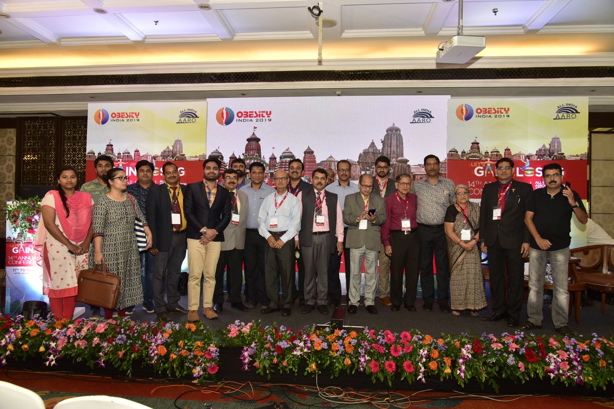 aiaarocon's tweet photo. 14th Annual Conference of All India Association for Advancing Research in Obesity – Obesity India 2019; organized from 11th  to 13th  October, 2019 at Hotel Mayfair Convention, Bhubaneswar

Thanks to all Faculties, Participants and Industry Partners for supporting this mega event https://t.co/4GlVmLAvAK