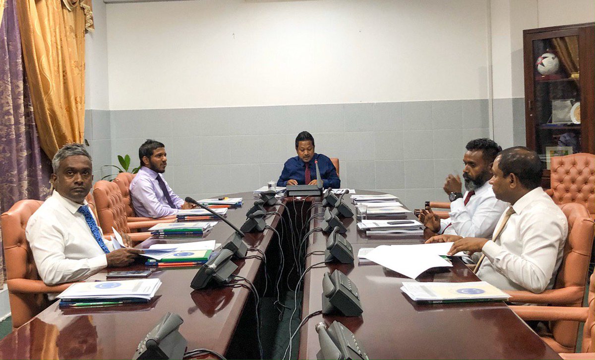mvpeoplesmajlis's tweet photo. ރައްޔިތުންގެ މަޖިލީހުގެ ޖުޑީޝިއަރީ ކޮމިޓީގެ 37 ވަނަ ބައްދަލުވުން https://t.co/7CCSLthfKo