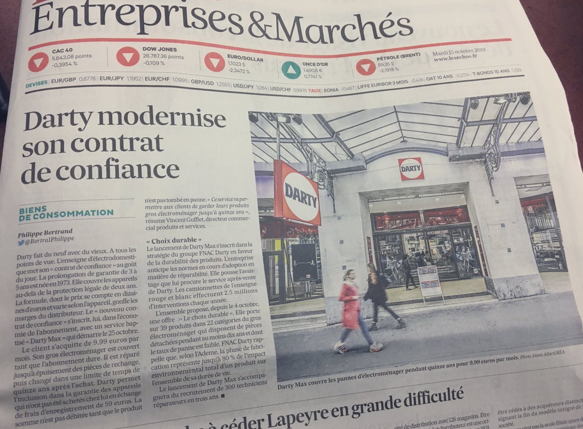 #MeaningfulLeadership contre l’obsolescence programmée <a href="/Darty_Officiel/">Darty</a> réinvente son contrat de confiance #abonnement <a href="/ademe/">ADEME</a> #DartyMax <a href="/PerretBenjamin/">Benjamin Perret</a> #passionretail