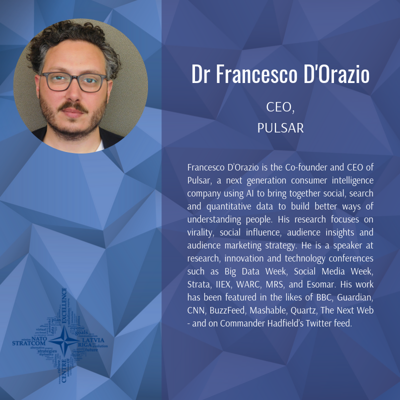 STRATCOMCOE's tweet photo. Check out the rest of our speakers for Digital Communications Strategies 2019 #DigiCom19 #stratcom @PulsarPlatform @HelloSignoi @ingager @AstroscreenHQ
Event info here:
https://t.co/BMB1UVm9Mq https://t.co/99kXiughf6