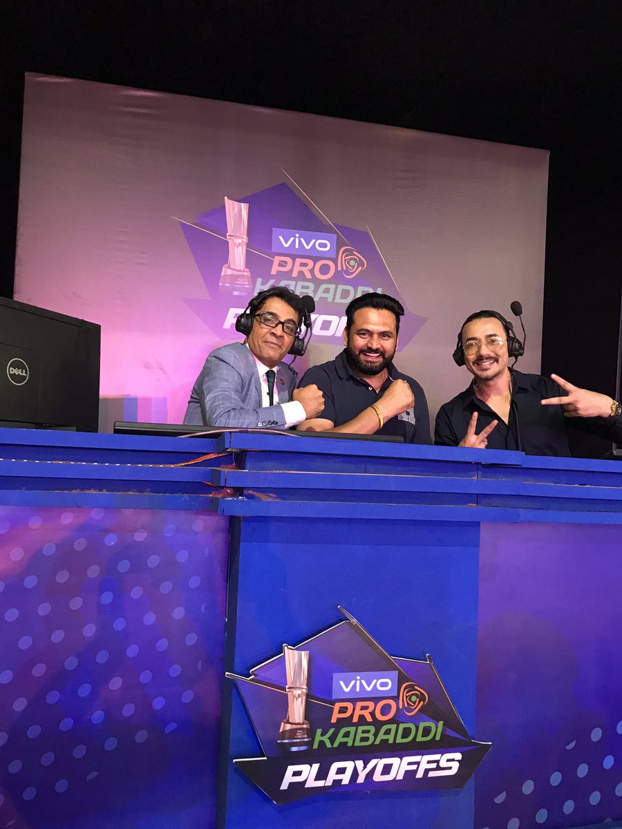 Ahemdabad saw two classic 'Eliminators' last night and I feel fortunate to be a part of the show!😊 
Love to see the growth of our game - Kabaddi. Thank you for supporting us &amp; the game of our country!🙏🏼
.
.
.
#Coach #Kabaddi #Sports #Athlete #Ahmedabad #Playoffs #ProKabaddi