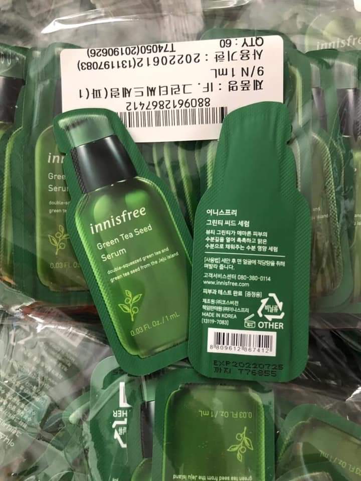 Bubiim11's tweet photo. Innisfree Green Tea Seed Serum 1ml.🌿

📍ตัวนี้มาแรงมากกก\\\รีวิวก็เพ���ยบเช่นกัน✨✨

💰ราคา 5 บาท💸
📲สนใจแอด : @bubiim1 💚

#innisfree #howtoperfact #howtobeauty #ไว้รีวิวห้ามขายของโว้ยย #เซรั่มชาเขียว #HowtoPerfect #tester #greentea https://t.co/jmoyrZOQts