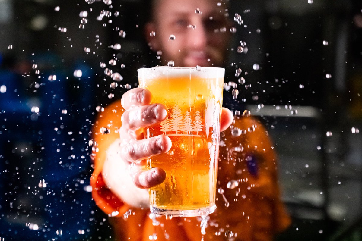 So water's pretty good, yeah? It’s fun! And you can make tasty tasty beer with it. Also it's pretty good for supporting all life on earth.😜

Want to know how we’re saving water or how we use it in our beer? Hit the link: bit.ly/4Pineswater