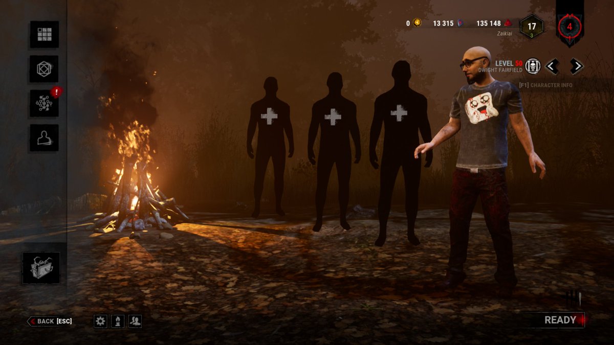 Zaikiai's tweet image. When ranks reset on DBD but you get left at rank 4 and question what to do with your life :) 

#deadbydaylight
#redranks
#itsnotabugitsafeature