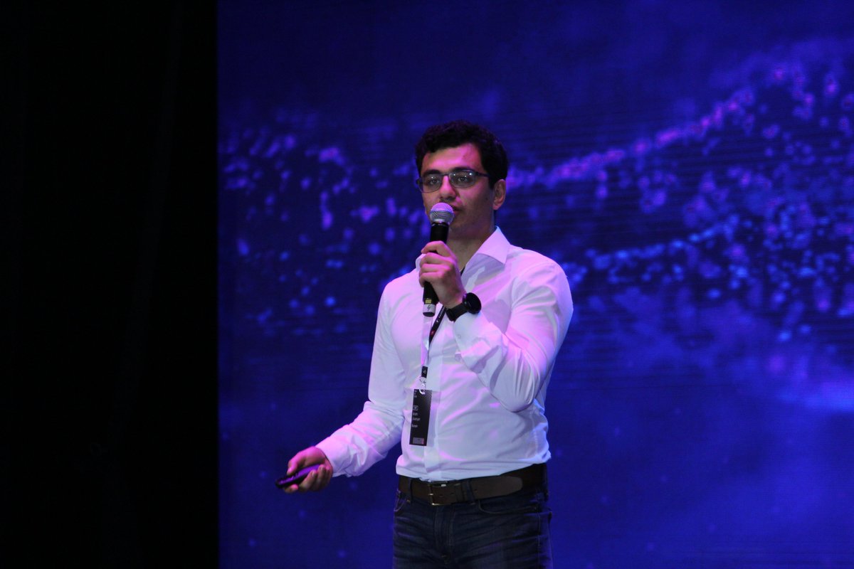 ChainPointConf's tweet photo. Hey followers, we are back today with a no less entertaining program!😎
Starting the 2nd day of #ChainPoint19 with @aramjivanyan , Founder of #Skycryptor.☺ He will exchange his thoughts on Lelantus Protocol - Zero Knowledge Proof. 😄
#nooor #thinkthefuture #armenia4blockchain https://t.co/MBdXdZSriq