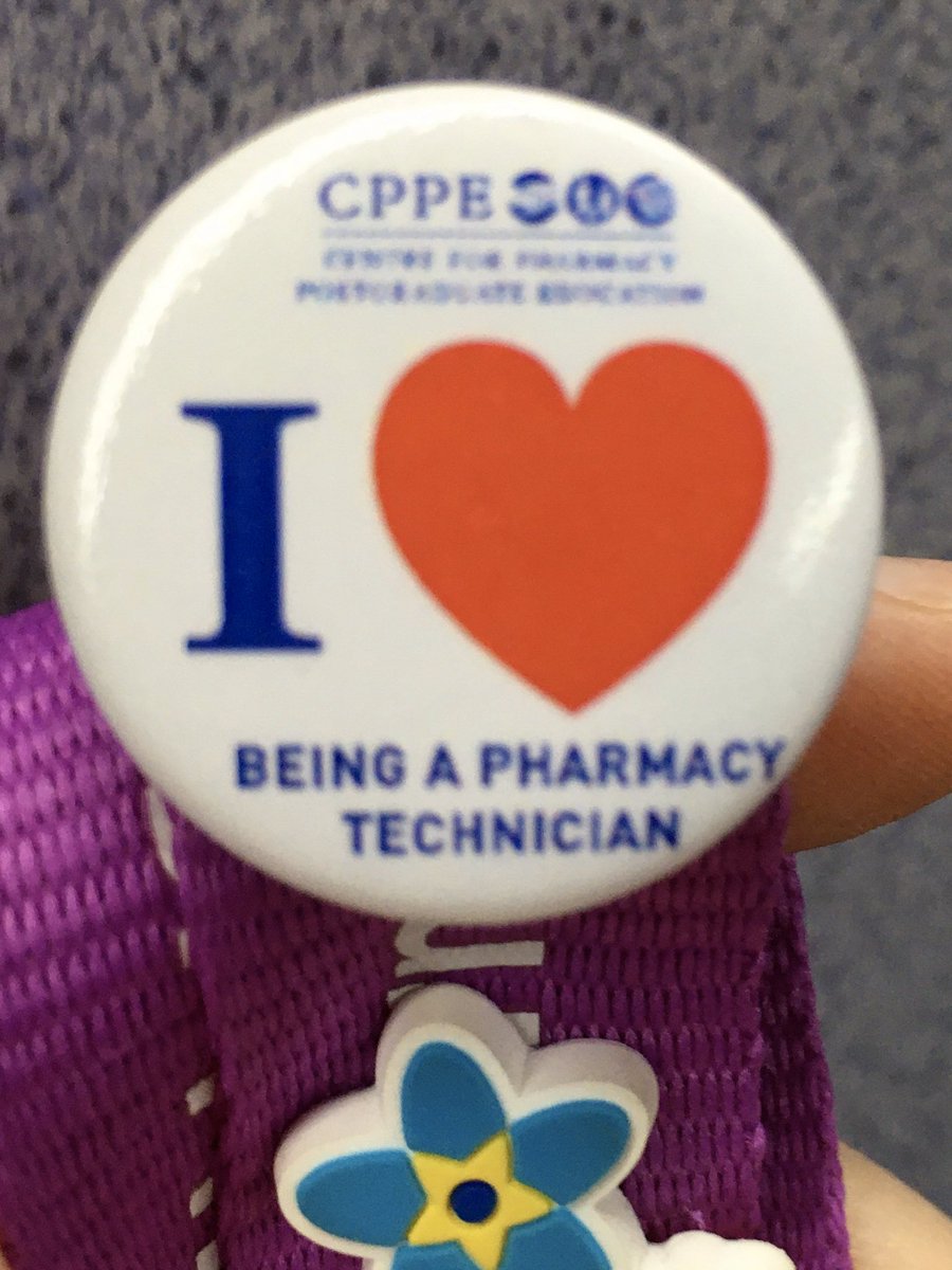 CPPEPharmTech's tweet photo. Happy #RxTechDay! how are you celebrating today? We would love to know where all these 👇🏼 badges got to. Why not tweet a pic? 💊 #PharmacyTechnician #TeamPharmacy #Inspired https://t.co/kubhn38PKE