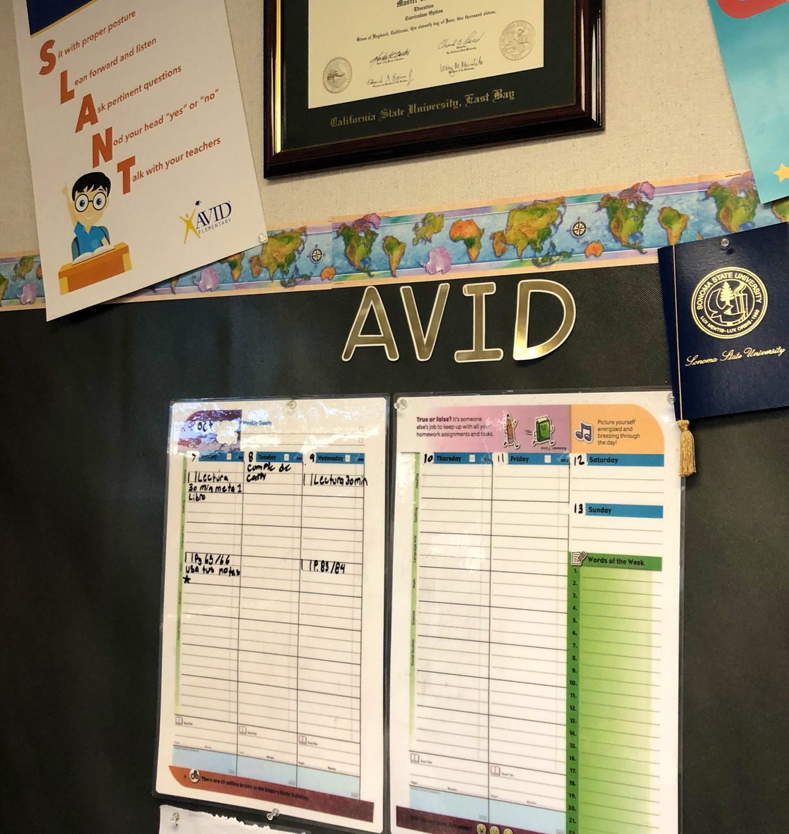 #AVID &amp; writing strategies observed across our K-5th grade classrooms during the Fall Regional Visit. Proud of our students &amp; team!!!! #AVID #AVIDstrategies #bijoupride #weareLTUSD #biliteracy