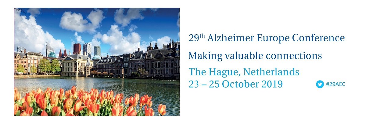 ChrisBintener's tweet photo. One week to go until travelling to the Hague for @AlzheimerEurope's #29AEC Conference organised with @alzheimernl.
So excited and looking forward to some science loaded days but also catching up with great people.
Check out the programme here:
https://t.co/ja7rELigC5 https://t.co/TYxZVwyIyK