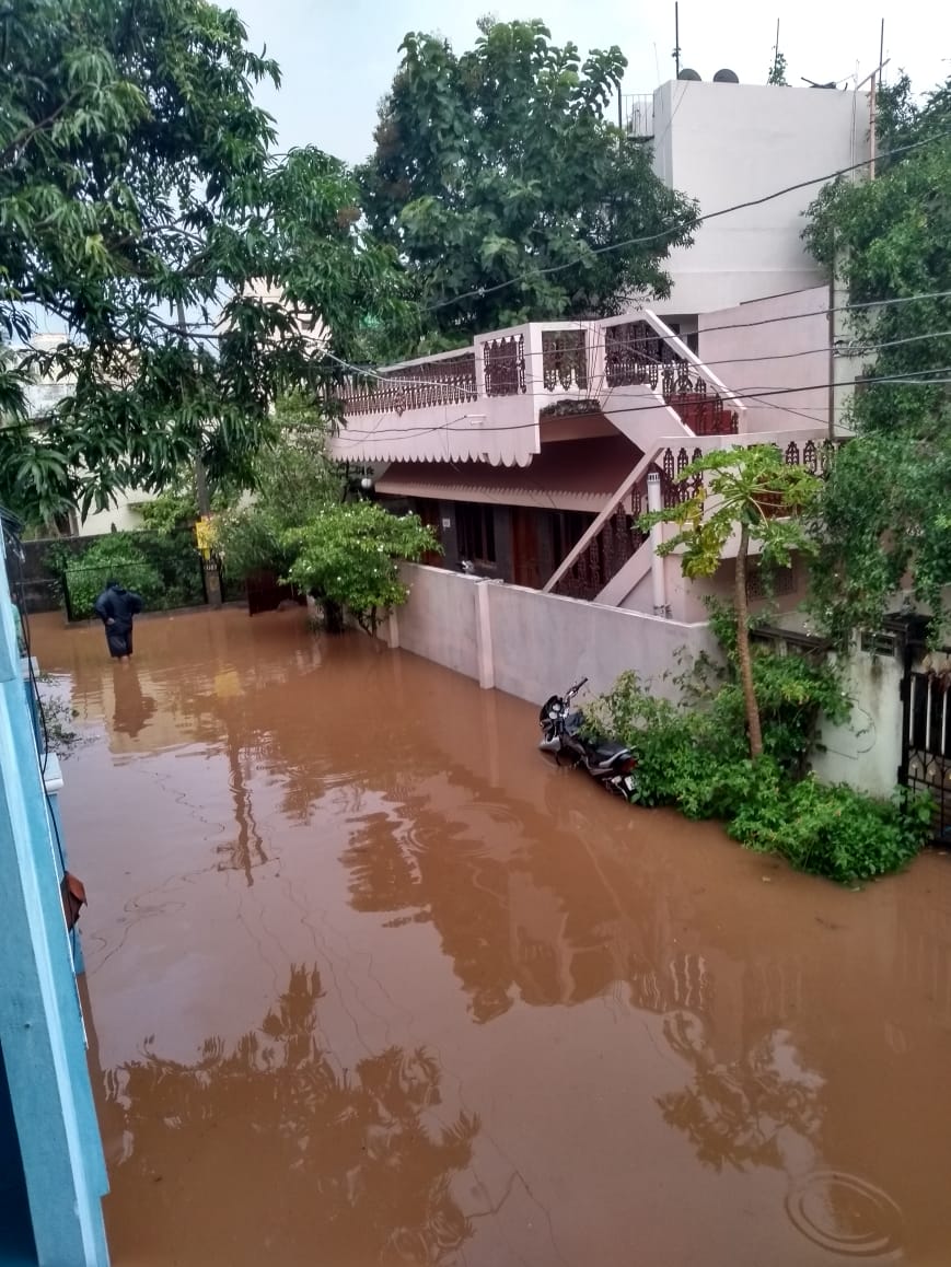 This colony is getting flooded severely for moderate rains. Drains are overflowing due to poor maintenance and encroachments. This is the 3rd time in the past 15 days the drain water has entered our homes causing severe damage to our properties. The latest is on 11th October.