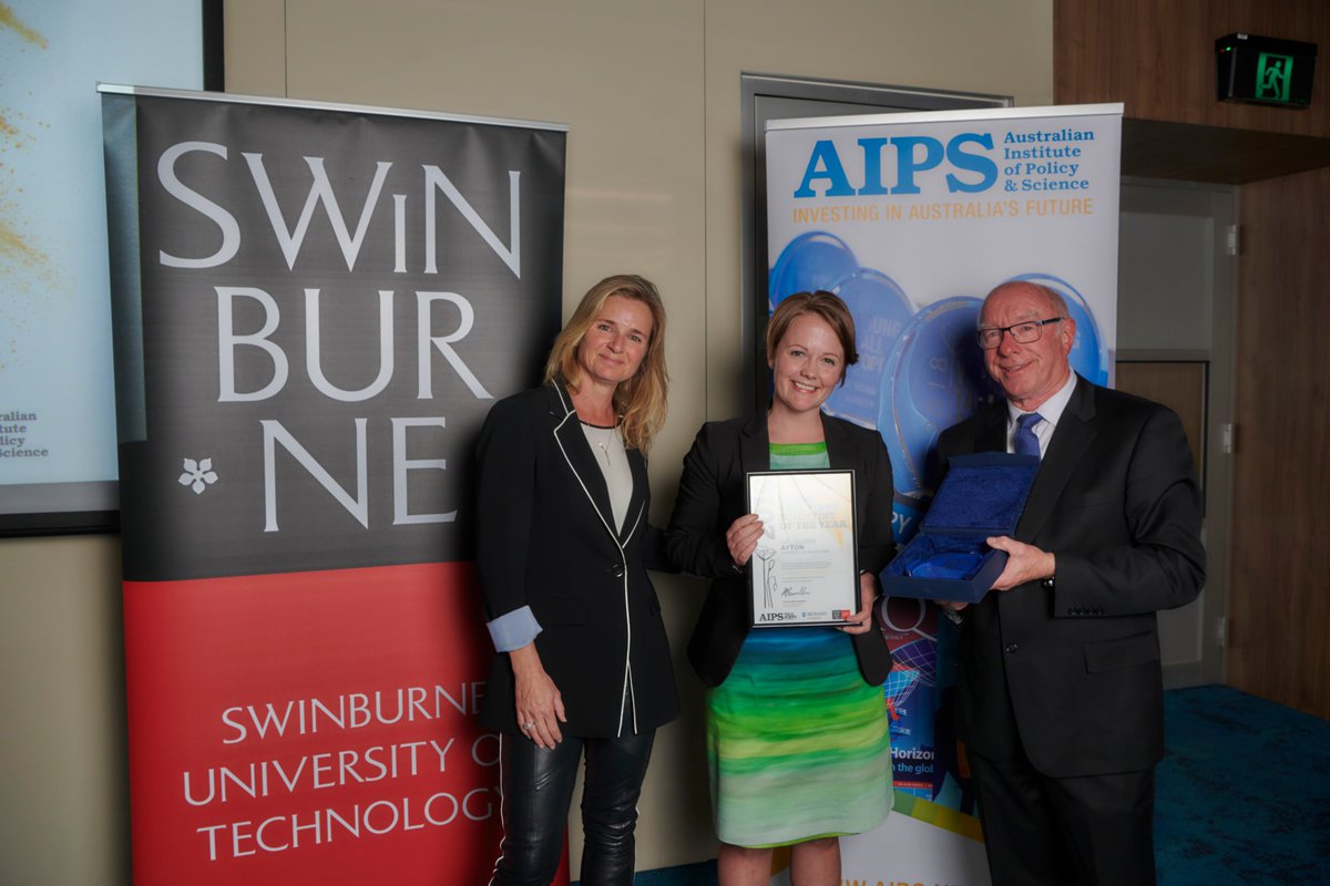 Congratulations to the Department's Dr Lauren Ayton who received the Victorian Tall Poppy of the Year award last night! The Tall Poppy Campaign recognises and celebrates the achievements and scientific excellence of Australian scientists.
https://www.aips.net.au/AIPS-retired/tall-poppies/tall-poppy-campaign/ …
@UniMelbMDHS