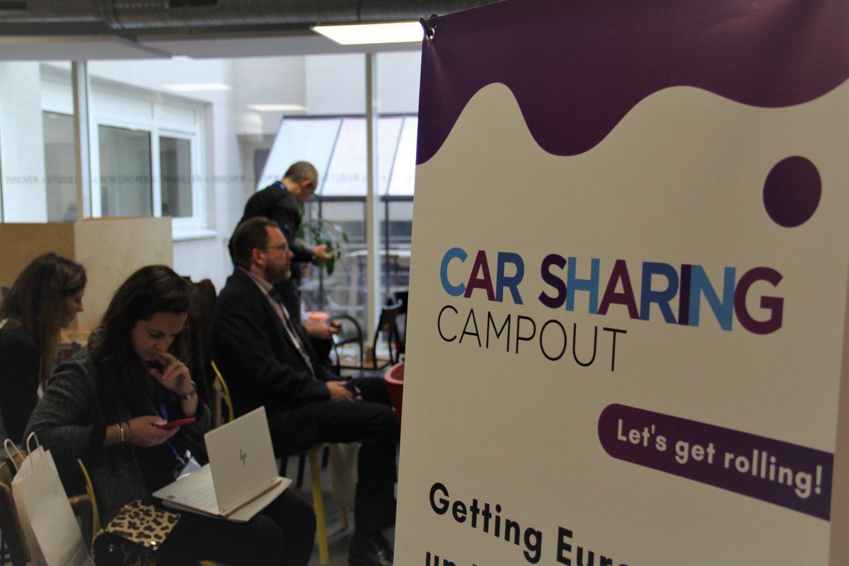 Back to the <a href="/anticafefrance/">Anti Cafe France.</a> Olympiades for the 2nd day of the #Carsharing Campout 😉🚗
#STARSCamp #SharedMobility