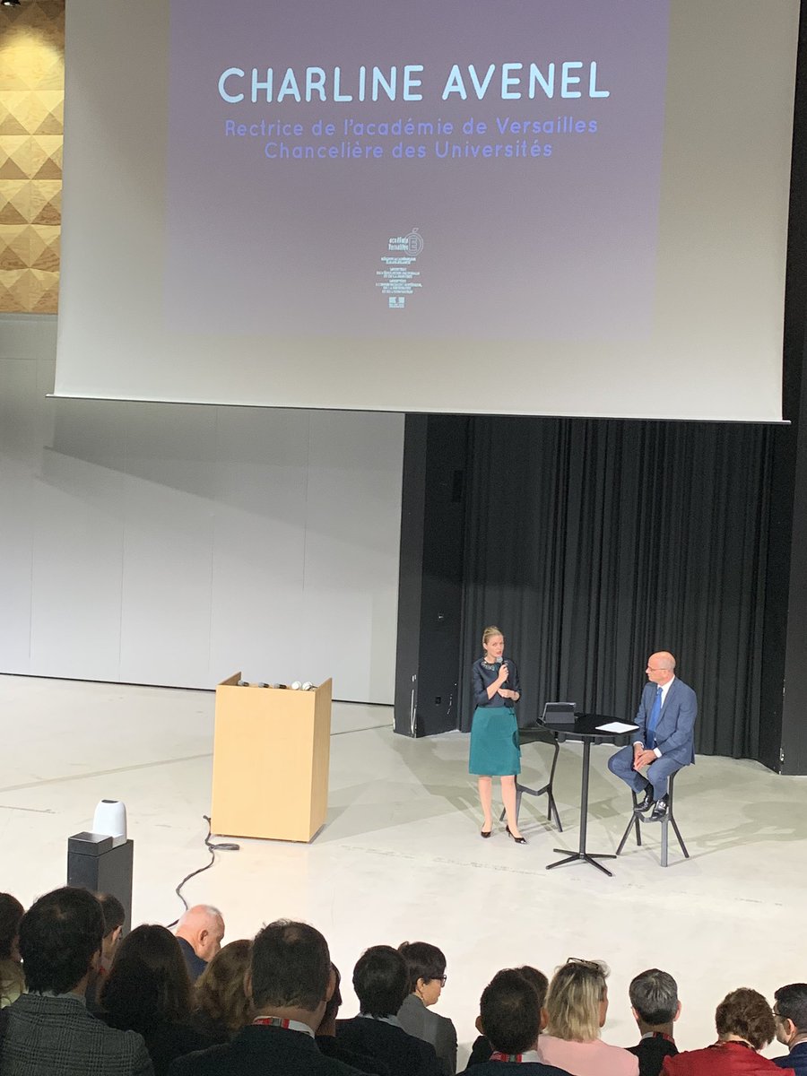 vilbenoit's tweet photo. Séminaire Lycée de demain à @centralesupelec. Ouverture par M. le ministre @jmblanquer et Mme la Rectrice de @acversailles. https://t.co/LtgiRBSaN7