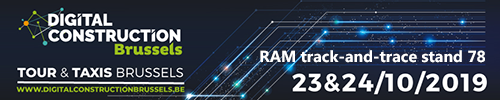 TrackAndTraceBE's tweet photo. Bezoek RAM op stand 78 op #DigitalConstructionBrussels op 23 en 24 oktober in Tour &amp; Taxis. Op 23-10 geven we ook een infosessie. 
https://t.co/S6YTYzJiRd #beurs #ICT #bouw #fleetmanagement #iot https://t.co/lb5Emp9Hxb