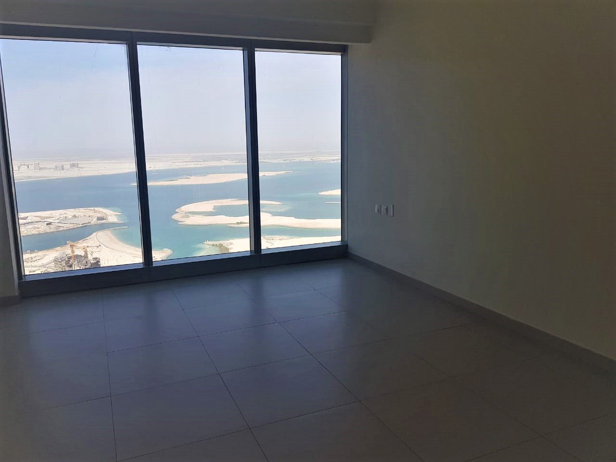 Venithco's tweet image. Beautiful full sea view! 2 bedroom apartment for rent on high floor in Gate Tower, Abu Dhabi. 
- Large Living and Dining Area
- Kitchen
- 2 Master Bedrooms
- Maid Room
- Guest Washroom
- Rent: AED 100,000 Yearly 
 #alreemisland #uae #abudhabi #gatetower #emirate #realestate #rent