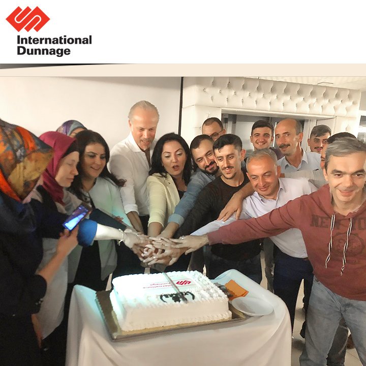 intdunnage's tweet photo. International Dunnage management and employees came together for the launch of the new corporate website and video at Company’s Tosya Factory. 

 #internationaldunnage #production #dunnagebags #dunnagebag #secureloading #loadsecurement #transportation #shipping #securecargo https://t.co/XLSlVHJDMp