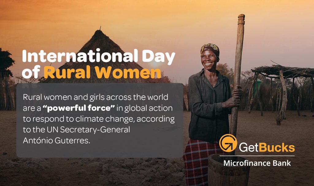 GetBucksZim's tweet photo. Today on #InternationalDayofRuralWomen we celebrate our Zimbabwean rural women and girls. A “powerful force” in changing the world. @unwomenafrica https://t.co/wRWLbR7SL7