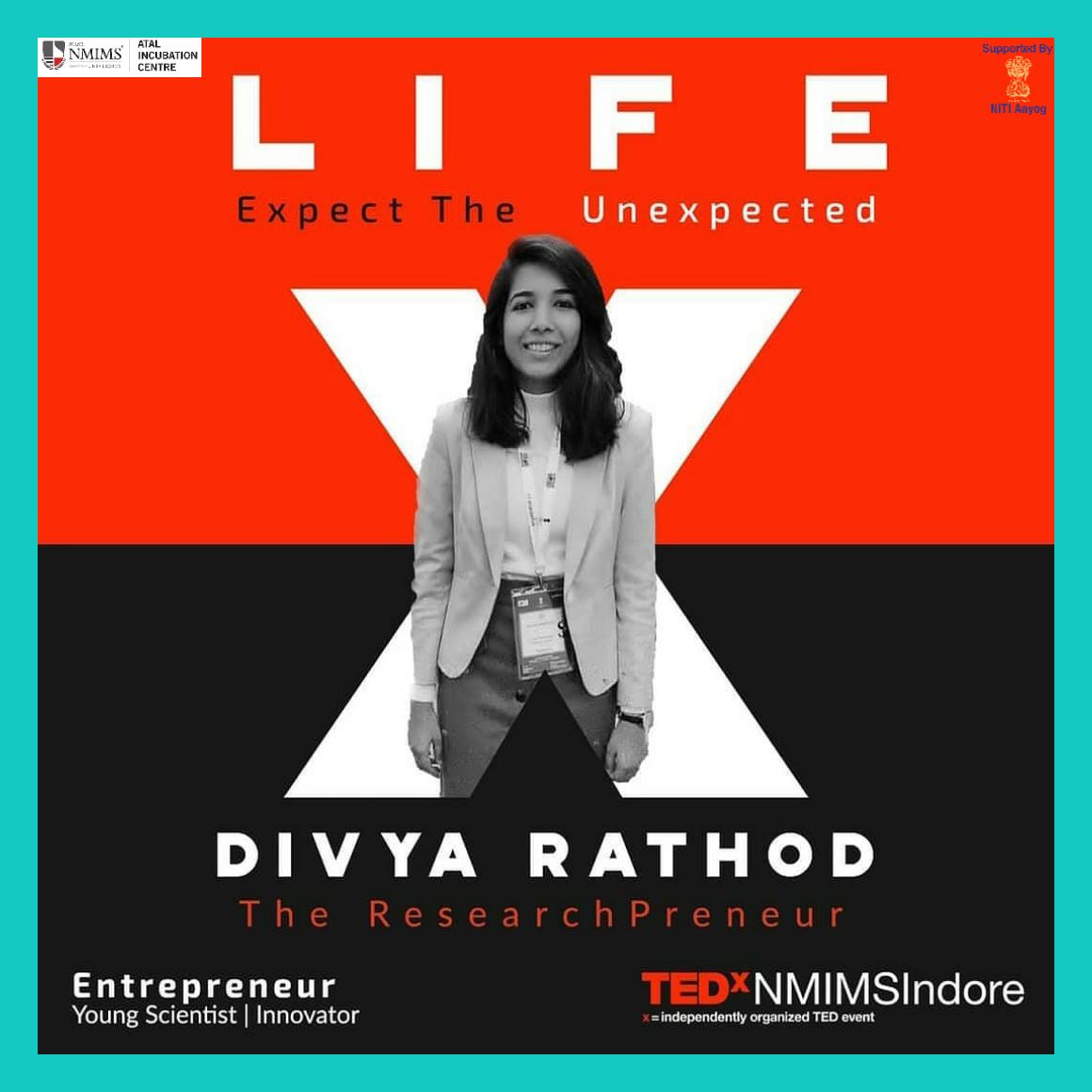 Our Incubatee, the young #Entreprenuer speaking for TEDX at @SVKM's NMIMS Indore Campus.
#LIFEEXPECTTHEUNEXPECTED
#walkingtowardsuccess #growing  
#innovation #india #startups #development #AIC #Helpinghand #shapingyoungminds 
#womenentreprenuer #womenpower #powerofnation.