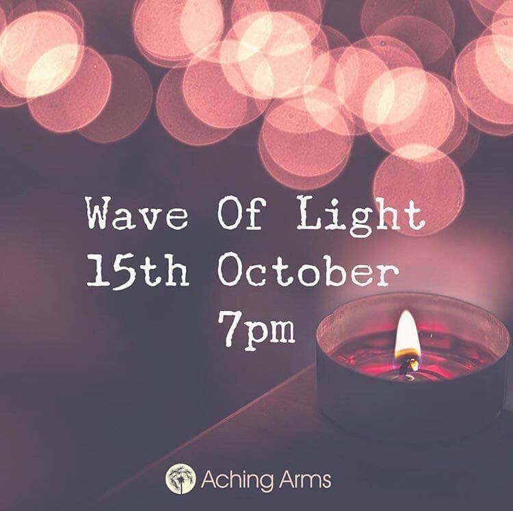 Tonight is the ‘ Wave of Light. This is an opportunity to join with bereaved parents, families and friends around the globe to commemorate all babies who sadly died too soon. It takes place tonight at 7pm. Please leave your candle burning for an hour and share your pictures ❤️