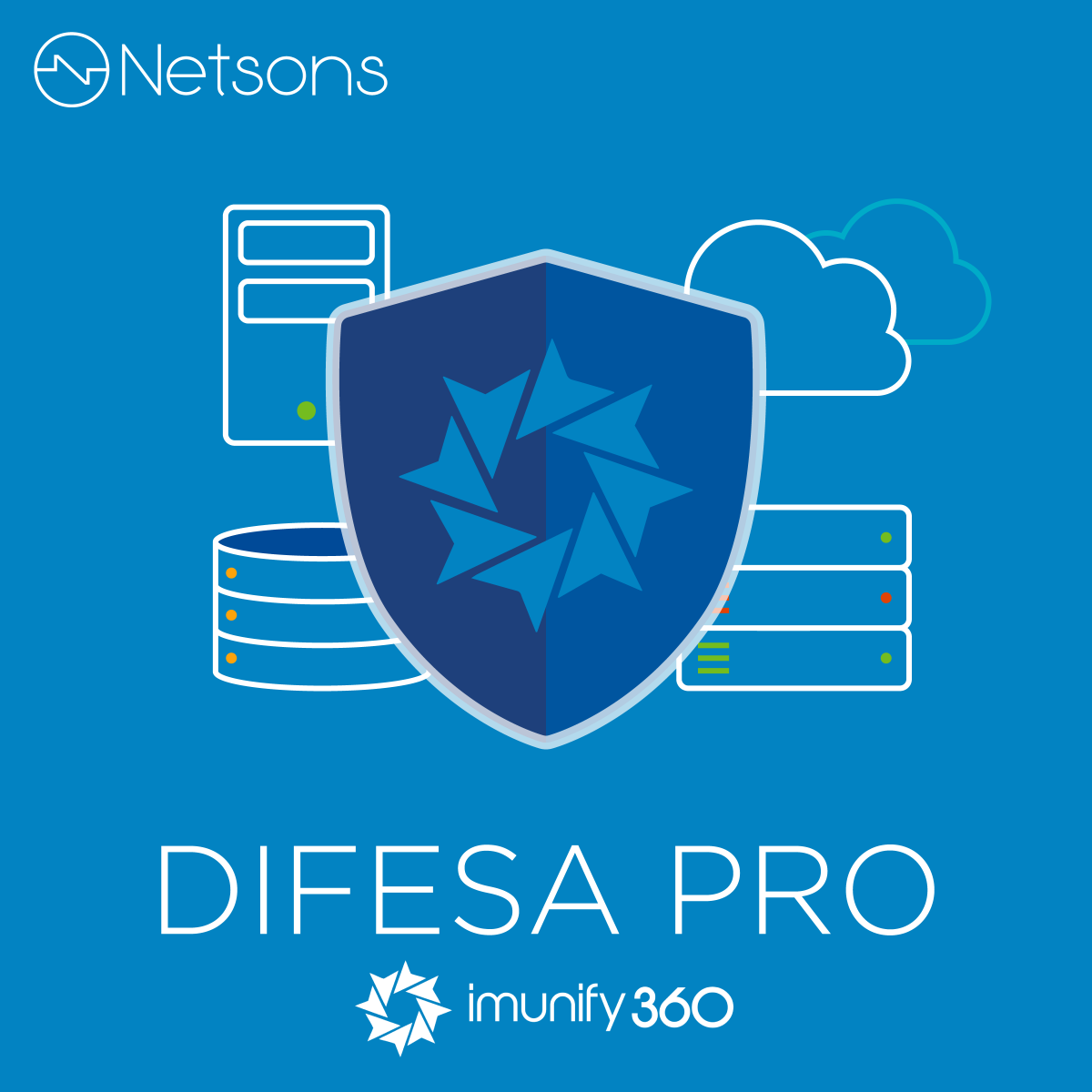 Netsons's tweet photo. #Imunify ha un impatto minimo sulle prestazioni del tuo sito. Con un sovraccarico minimo, non devi più scegliere tra velocità e #sicurezza. Non scendere a compromessi: scegli il nuovo sistema anti malware e anti virus dell'#hosting Netsons! https://t.co/6CdMuOYAAn https://t.co/ZGliPr5kL9