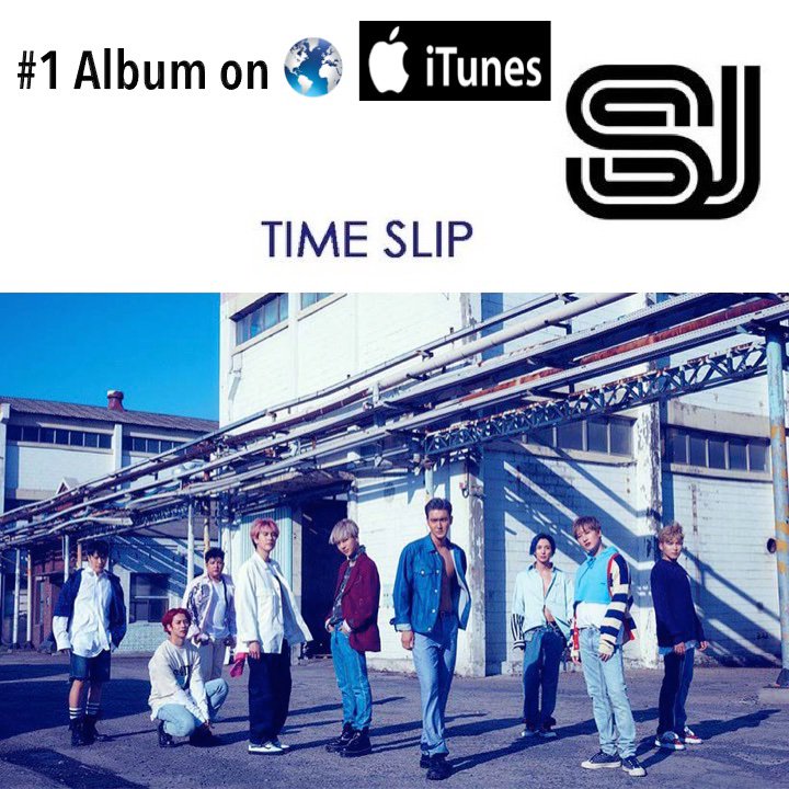 WORLDMUSICAWARD's tweet photo. #SuperJunior hits #1 on the Worldwide iTunes Album chart with their brand new Album #Time_Slip after topping iTunes charts all around the globe!👏🕺🕺🕺🕺🕺🕺🕺🕺🕺🥇🌎🎵💿📈🔥🌟👑 @SJofficial 
https://t.co/topfLR0y6I https://t.co/tlCIh1jjR6