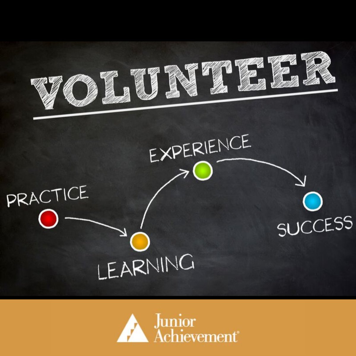 As a JA #volunteer, you can help students reach their goals and prepare for successful futures! #BecomeAVolunteer