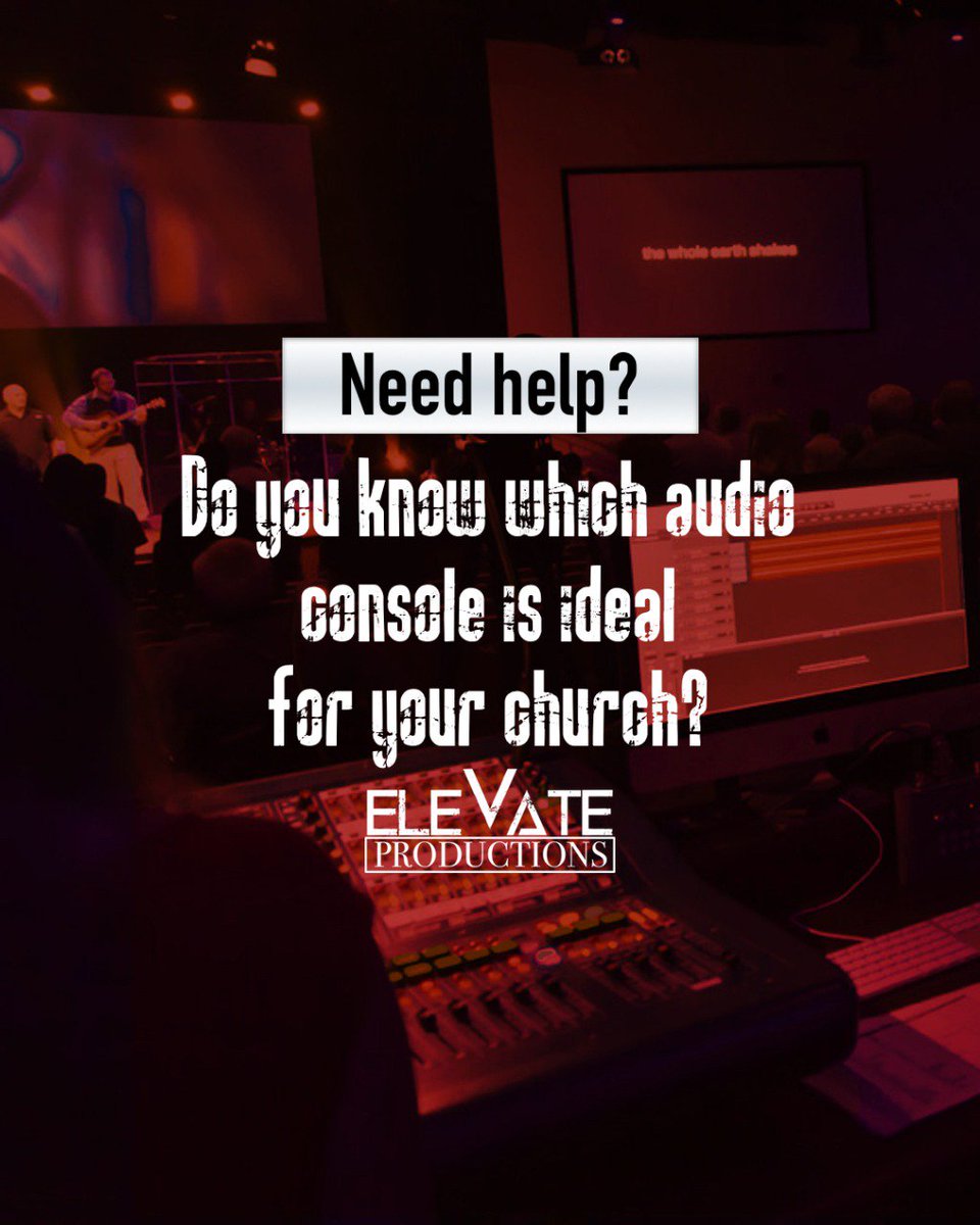 Contact us now to get started with a package that is specifically tailored to your needs. #churchmedia #audio #Toronto